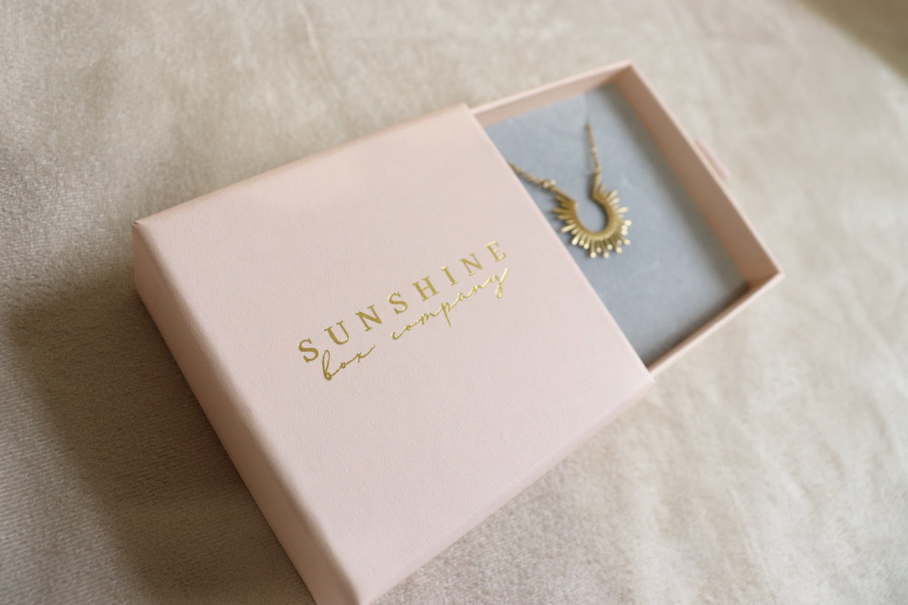 Sunshine Necklace in Deluxe Necklace Box