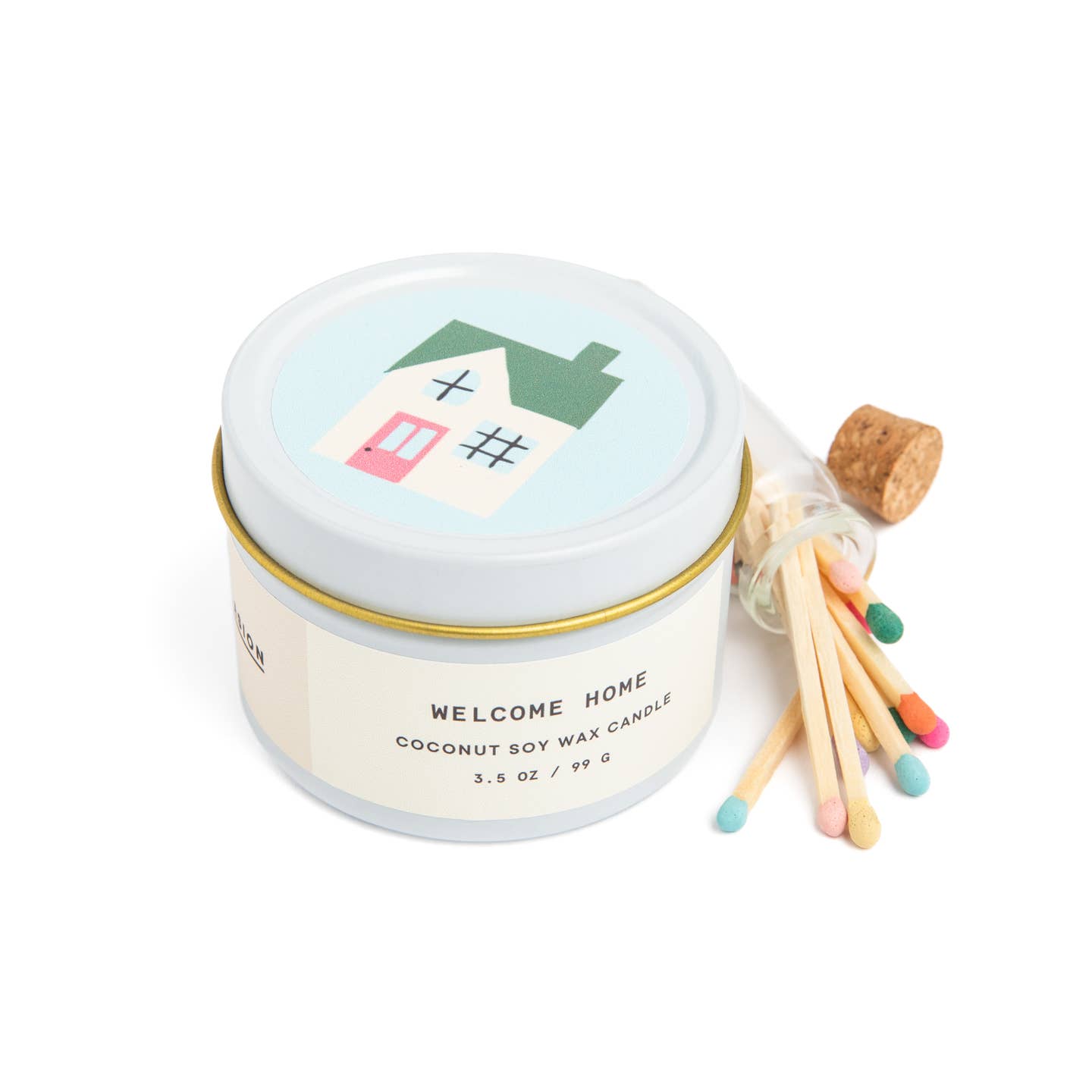 Housewarming Candle and Matches